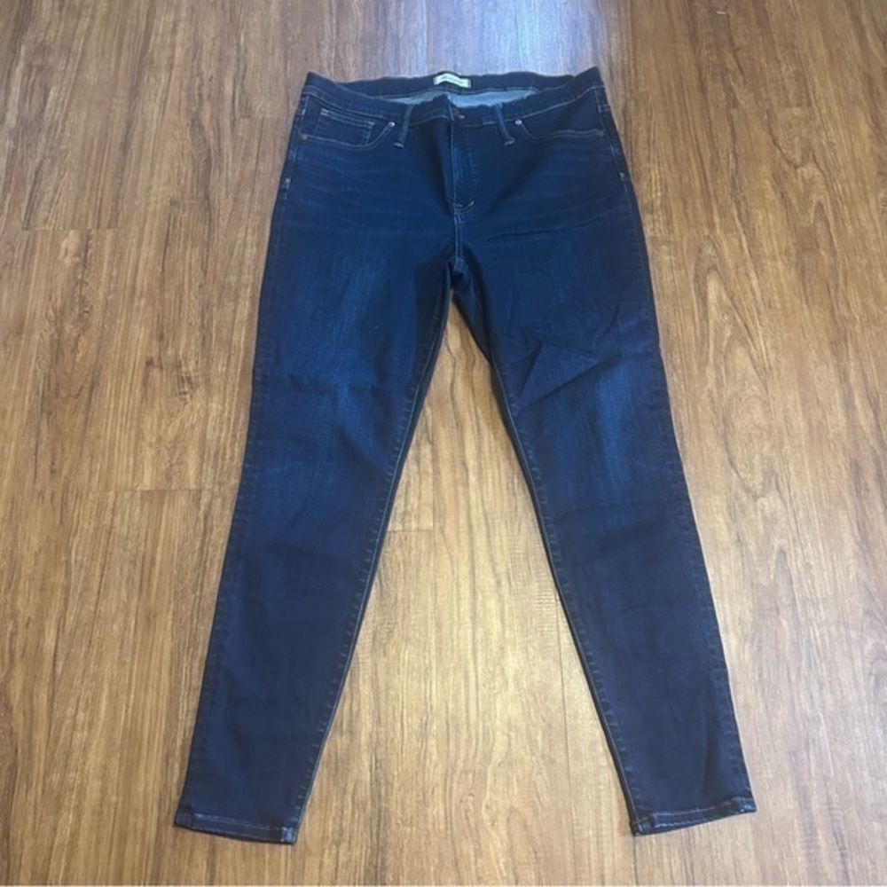 Madewell Jeans 9” high rise skinny jeans 34T very good condition
